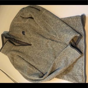 Grey half zip Better Sweater Patagonia size small
